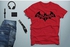 CBTWear Dadman - Super Dadman Bat Hero Funny Premium Men's T-Shirt, Red, XXL
