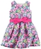 Girl Floral Crepe Dress Size 5 years by Carters