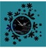 Design Wall Clock 3D Acrylic Material Removable Wall Clock Petal Shape Pattern Wall Clock Multicolour