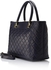 Giulia Massari Leather Bag For Women , Blue - Tote Bags