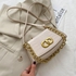 Women New Fashion Leather Ladies Handbag-White