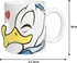 Cartoon Donald & Daisy Kiss Pair Mug 3D Couple Porcelain Mug (Set of 2) 300 ML