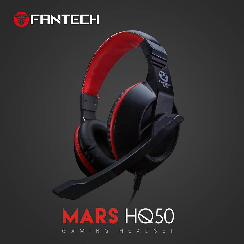 Fantech MARS HQ50 Over-Ear Gaming Headset (Black)