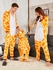Cute Giraffe Christmas Family Animal Onesie Pajamas - Kid 140