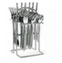 Generic 24 Pieces Stainless Steel Cutlery Set With Stand
