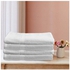 Princess 4-Piece Fast Absorbent Bath Towel Set, White 70 X 140cm