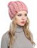 Women Winter Hat Thick Ear Protection Wool Hat Fashion Hand-Knit Twist Wool Knitted Hat one piece