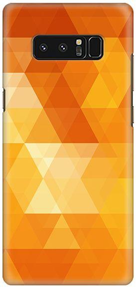 Stylizedd Samsung Note 8 Slim Snap Case Cover Matte Finish - Gold Rush