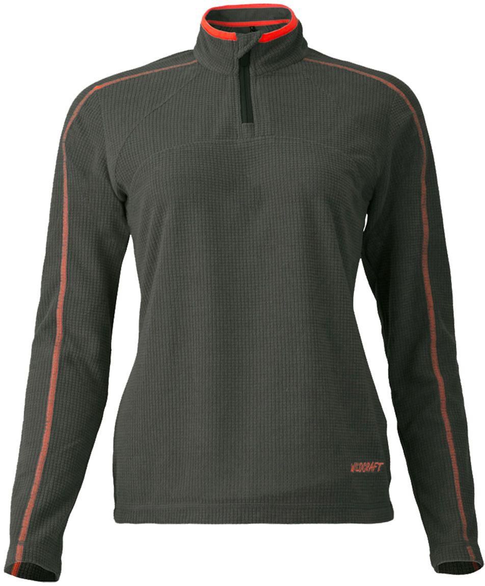 Wildcraft Fleece Hypawarm Pullover for Women - Medium, Magnet Gray