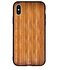 Skin Case Cover -for Apple iPhone X Wood Pattern نمط الخشب