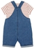 Mothercare Dino Dungarees And Bodysuit Set