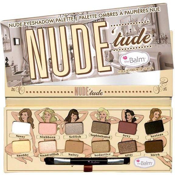 Nude Tude Eyeshadow Palette - Multi Color, 11.08 G