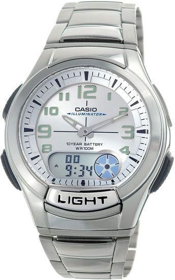 Casio AQ-180WD-7B For Men Analog-Digital, Casual watch