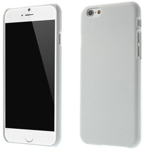 Matte Quicksand Hard PC Case for iPhone 6 4.7 inch - White