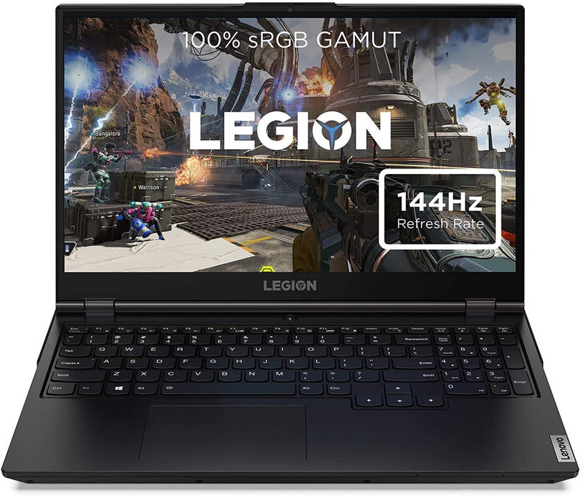 Lenovo Legion 5 15.6 Inch FHD 144 Hz Gaming Laptop, Intel Core i5, 8GB RAM, 512GB SSD, NVIDIA Geforce GTX 1650 Ti, Windows 10 Home, Phantom Black