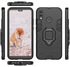 Anti-Fall Ring Bracket Full Package Armor Phone Case Cover For Huawei Enjoy 9 Plus Black