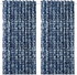 SPIRSTÅNDS Room darkening curtains, 1 pair - blue 145x300 cm