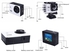 Qrios SJ4000 1080p Full HD 12MP CMOS H.264 Sports Action DV Camera Car DVR w/ 15 accessories - BLUE