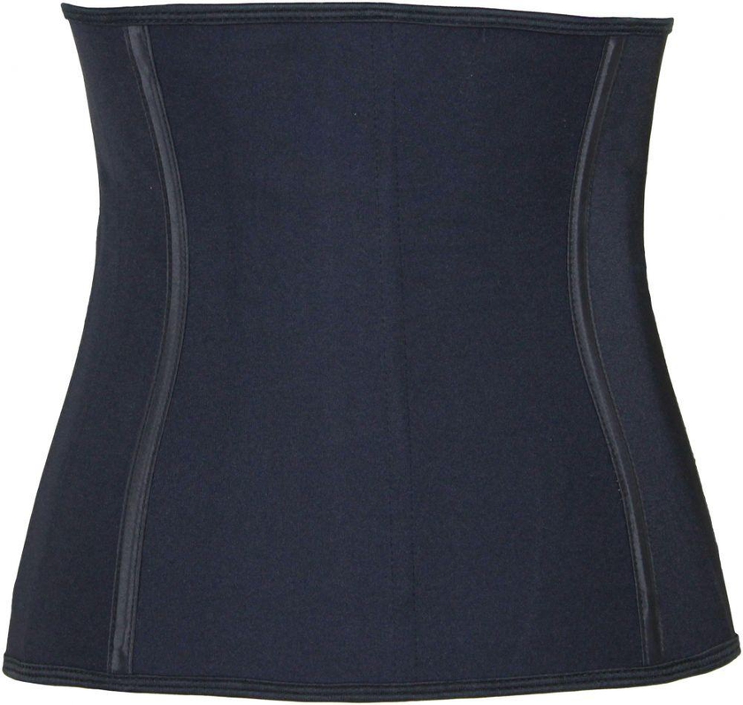 Classic 6 Hooks (for Women) Thermal Corset Natural Latex Free Size( Xl,2xl,3xl) Black Color