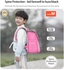 Nohoo - Spine Protection Horizontal School Backpack for 0-5 Grade Primary Students - Rabbit Pink- Babystore.ae