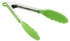 Generic Green Silicone Stainless Steel Cooking Kitchen Tongs Food Utensil BBQ Salad Bacon Tool
