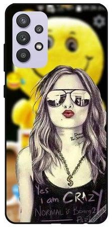 Yes I Am Crazy Normal Is Boring Protective Case Cover For Samsung Galaxy A32 5G Multicolour