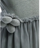 Fashion Asymmetric Gauze Girl's Princess Dress - Grey