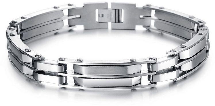 JewelOra Men Stainless Steel Bracelet Model TY-GS732