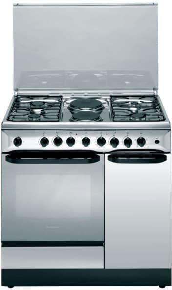 ARISTON C911N1 4 GAS+2 ELECTRIC COMBINATION COOKER-STAINLESS STEEL