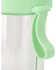 زجاجة مياه سعة 21 اونصة، كوب شرب محمول مزدوج الاستخدام من بلاستيك سيوسى للسفر والرياضة مع 2 ماصة للمنزل والتخييم وركوب الدراجات