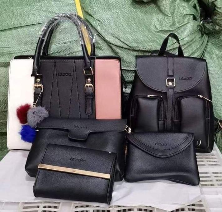 Fashion 5 In 1 Set Ladies Handbag