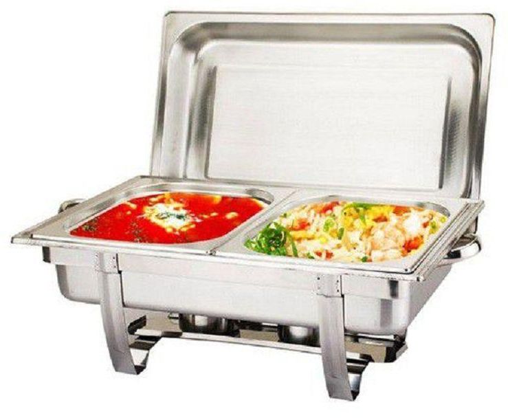 Double Pan-Stainless Steel Food Warmer Chafing Dish