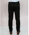 Arac Cotton Solid Regular Fit Pants "slim fit" - Black