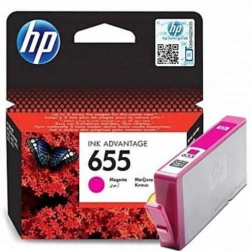 HP 655 Magenta Original Ink Advantage Cartridge (CZ111AE)