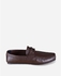 Divinch Leather Lace Up Loafer - Brown