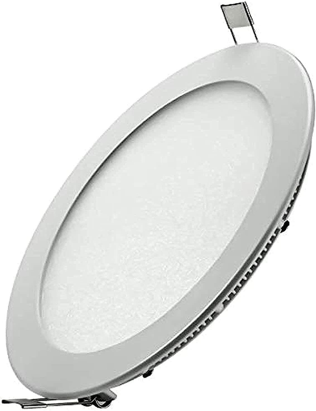 Get Circular LED Spot Panel Inside The Ceiling, 18 Watt - White with best offers | Raneen.com