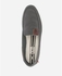 Genuine Slip On Solid Shoes - Grey