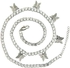 Zircon Stone Studded Butterfly Design Necklace