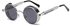 نظارات شمسية معدنية دائرية من Steampunk للرجال والنساء نظارات عصرية بتصميم كلاسيكي نظارات UV400