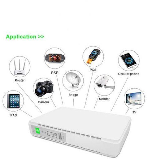 Multipurpose Power Bank For Wifi Router /mini-ups, Poe 430p