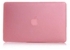 Rubberized Hard Case For Apple MacBook A1466/A1369 13.3-Inch Pink