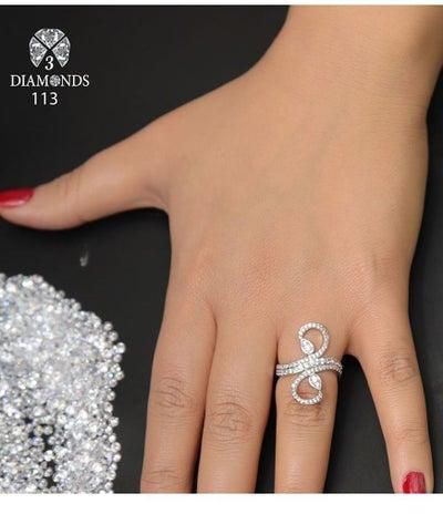 Ring For Women platinum Plated-silver