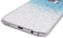 Samsung Galaxy S7 G930 - Gradient Color Raindrop Hard Back Case - Blue