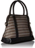 Tommy Hilfiger Faux Leather Bag For Women , Multi Color - Duffle Handbags
