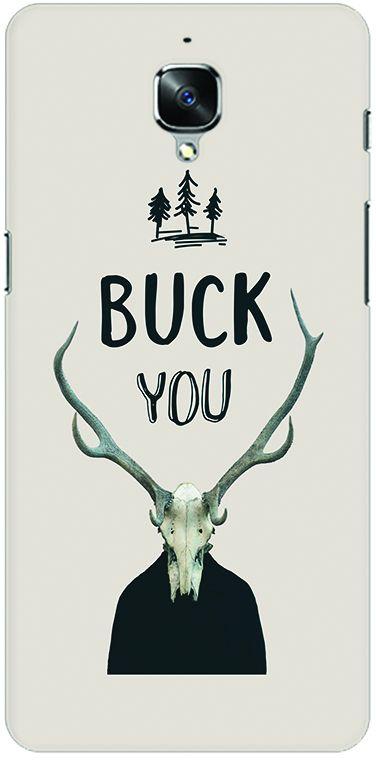 Stylizedd OnePlus 3 - 3T Slim Snap Case Cover Matte Finish - Buck You