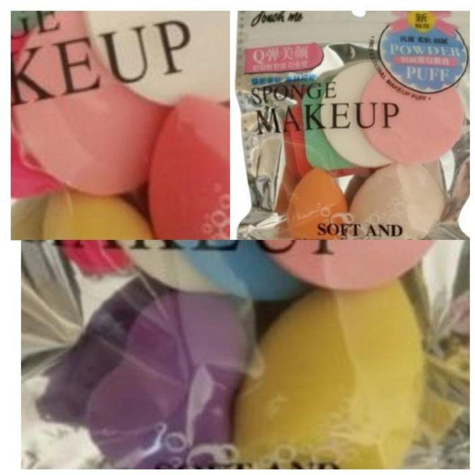 Generic 6Pcs Makeup Puff Sponge Beauty Blender Soft Tools Set