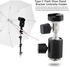 360u00b0 Swivel Type C Flashlight Umbrella Holder Light Stand Bracket for Canon