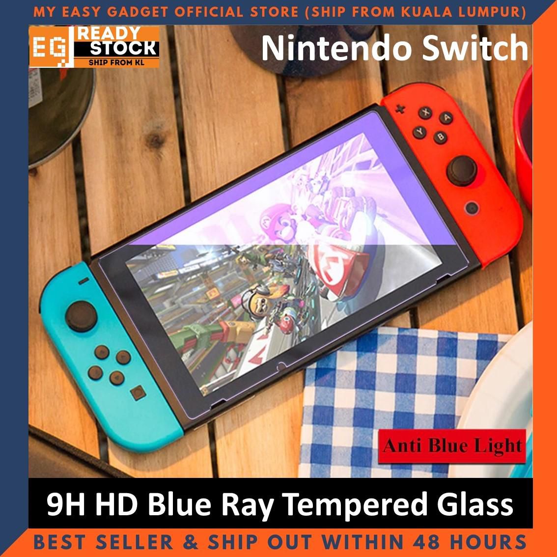 Nintendo Switch / Switch Lite 0.33mm 9H Anti Blue Light Tempered Glass