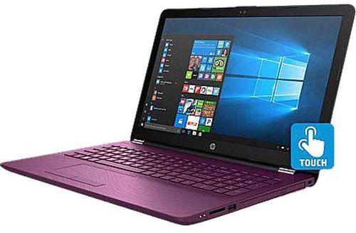 Hp 15 Intel Pentium Quad Core Touchscreen(4GB RAM 500GB HDD- 32GB Flash- USB Light For Keyboard- Mouse- Windows 10 Purple