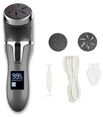 Electric Feet Callus Remover Professional Pedicure Kit Callus Removers feet Tool, Foot Care for Women Men Hard Cracked Dead Skin(Black)